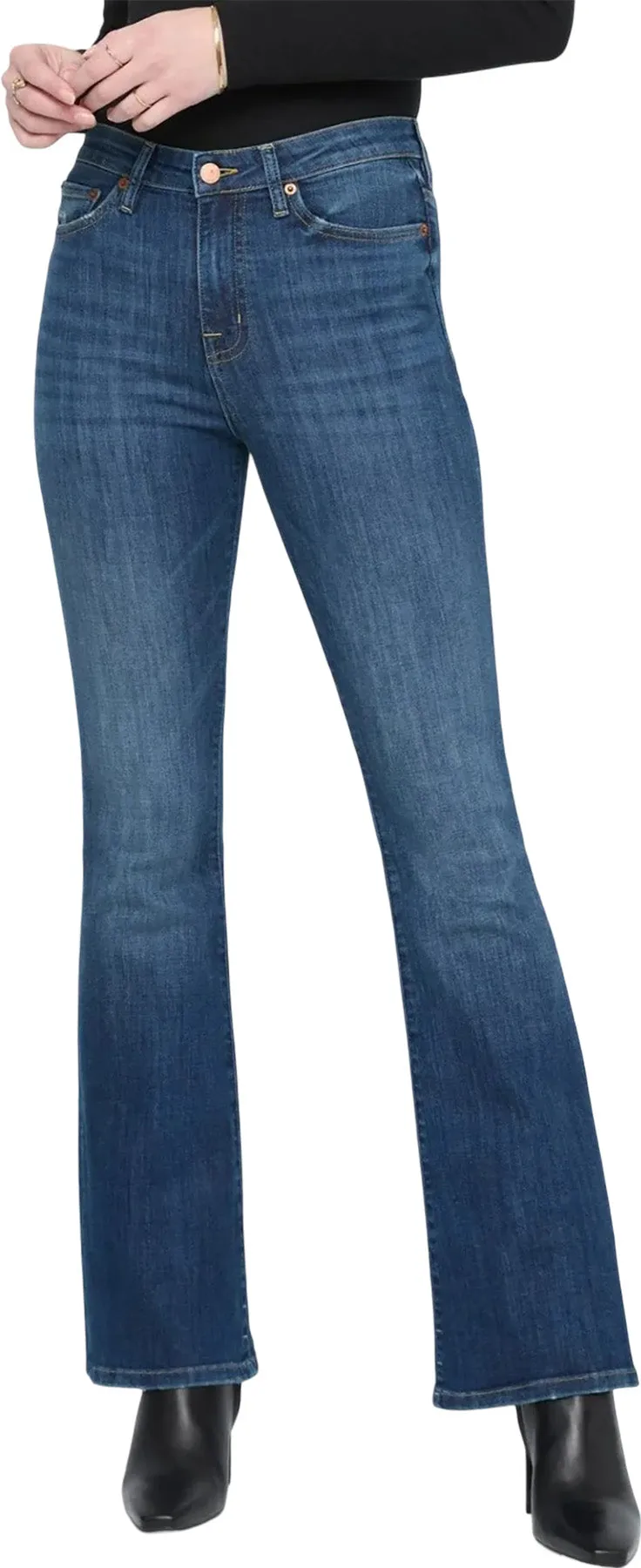 Performance Denim High Rise Flare Jeans - Women's|-|Jean évasé à taille haute Performance Denim - Femme sold by Altitude Sports