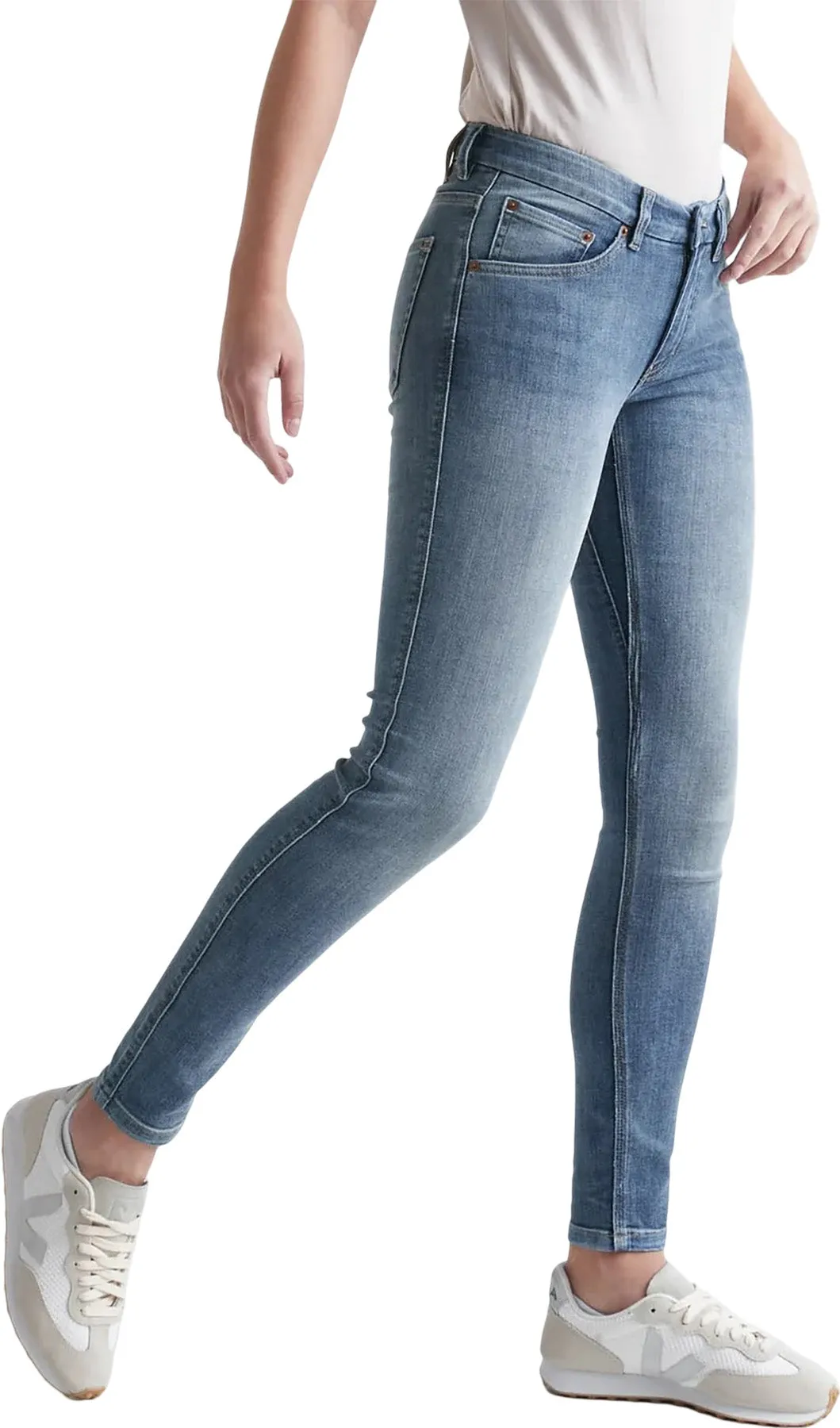 Performance Denim Mid Rise Skinny Jeans - Women's|-|Jean moulant à taille mi-haute Performance Denim - Femme sold by Altitude Sports product image thumbnail 5