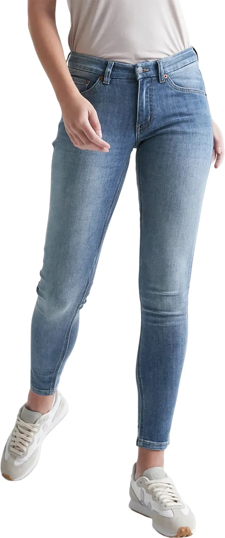Performance Denim Mid Rise Skinny Jeans - Women's|-|Jean moulant à taille mi-haute Performance Denim - Femme sold by Altitude Sports