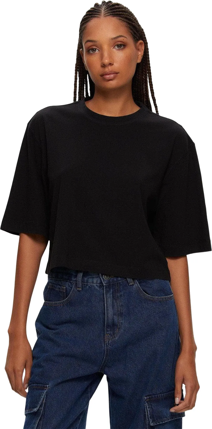 Oversized Boxy T-Shirt - Women's|-|T-shirt à coupe boxy surdimensionné - Femme sold by Altitude Sports