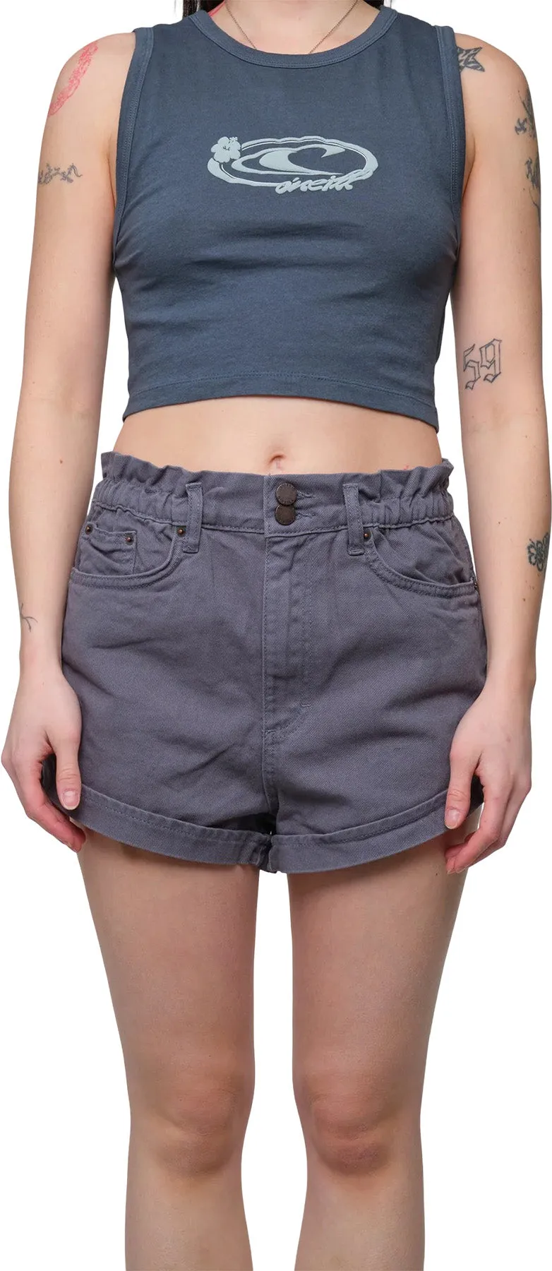Tasia Denim Shorts - Women's |-|Short en denim Tasia - Femme sold by Altitude Sports