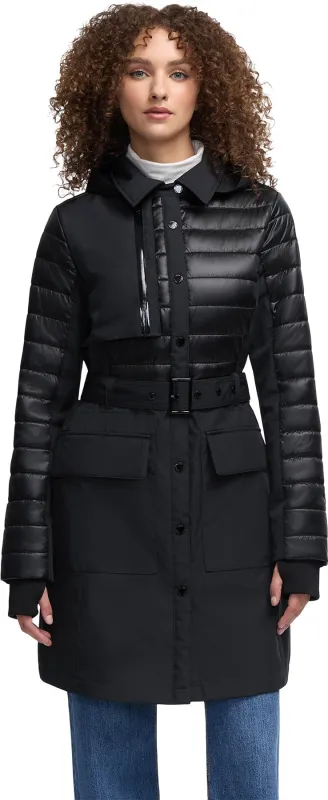 Opal Trench Coat with Quilted Accent - Women's|-|Trench avec accent matelassé Opal - Femme sold by Altitude Sports
