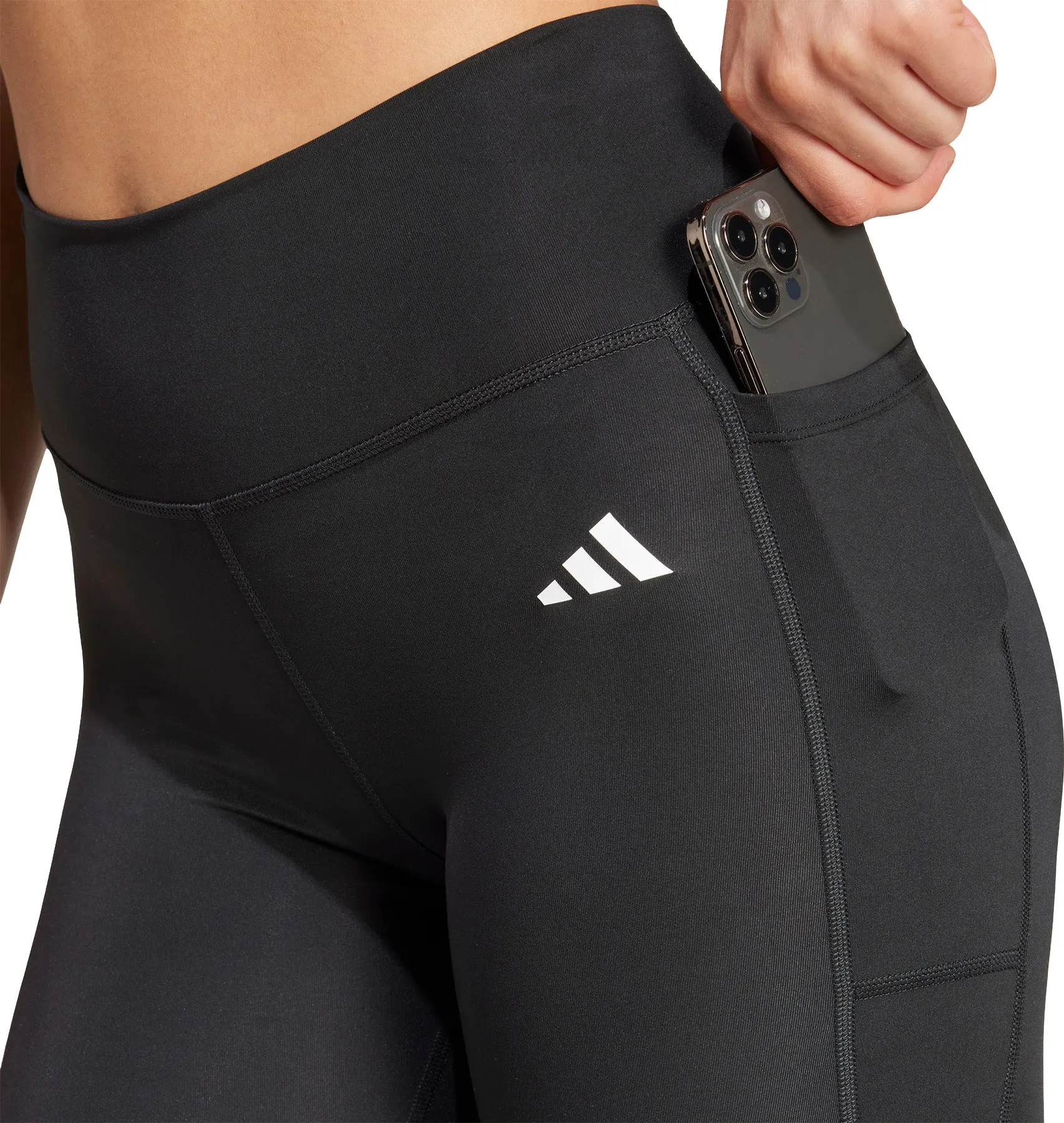 Optime Essentials Stash Pocket Full-Length Leggings - Women's|-|Leggings longs avec poche dissimulée Optime Essentials - Femme sold by Altitude Sports product image thumbnail 4