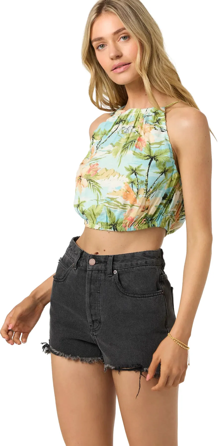 Brynn Short Sleeve Woven Tank Top - Women's|-|Camisole tissé à manches courtes Brynn - Femme sold by Altitude Sports product image thumbnail 3