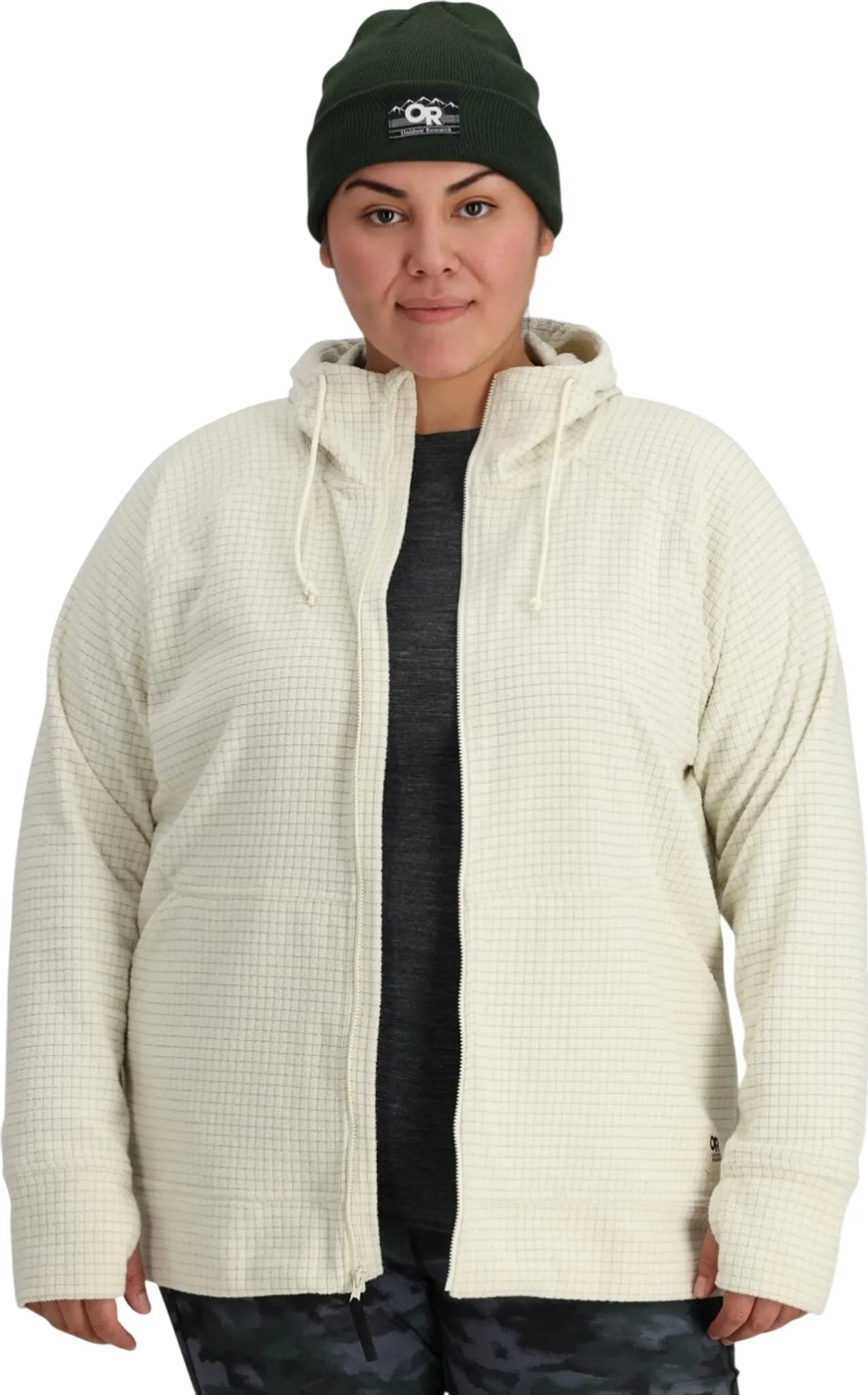 Mega Trail Mix Plus Size Fleece Full Zip Hoodie - Women's|-|Chandail à capuchon à glissière pleine longueur en molleton Mega Trail Mix - Grande taille - Femme sold by Altitude Sports product image thumbnail 3