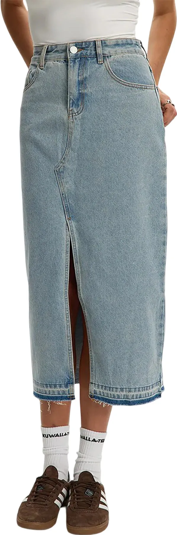 Midi Denim Skirt - Women's|-|Jupe midi en denim - Femme sold by Altitude Sports