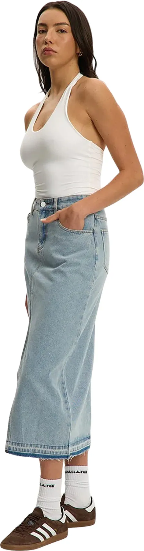 Midi Denim Skirt - Women's|-|Jupe midi en denim - Femme sold by Altitude Sports product image thumbnail 4