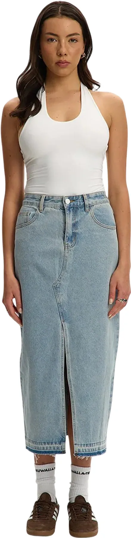 Midi Denim Skirt - Women's|-|Jupe midi en denim - Femme sold by Altitude Sports product image thumbnail 3