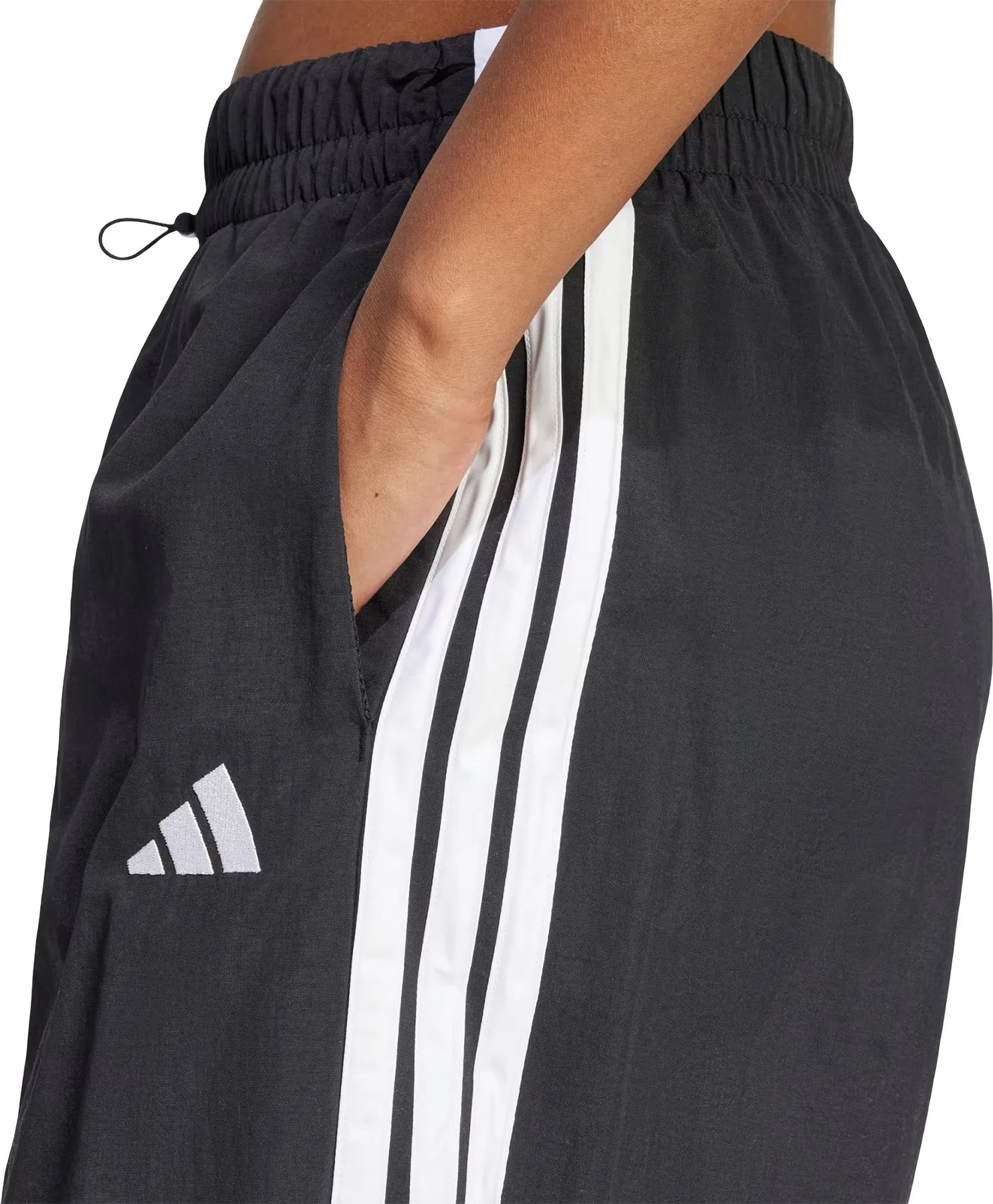 Essentials 3-Stripes Lifestyle Woven Parachute Tracksuit Bottom - Women's|-|Pantalon de survêtement parachute tissé à 3 bandes Essentials - Femme sold by Altitude Sports product image thumbnail 5
