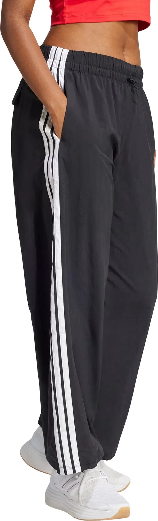 Essentials 3-Stripes Lifestyle Woven Parachute Tracksuit Bottom - Women's|-|Pantalon de survêtement parachute tissé à 3 bandes Essentials - Femme sold by Altitude Sports product image thumbnail 2