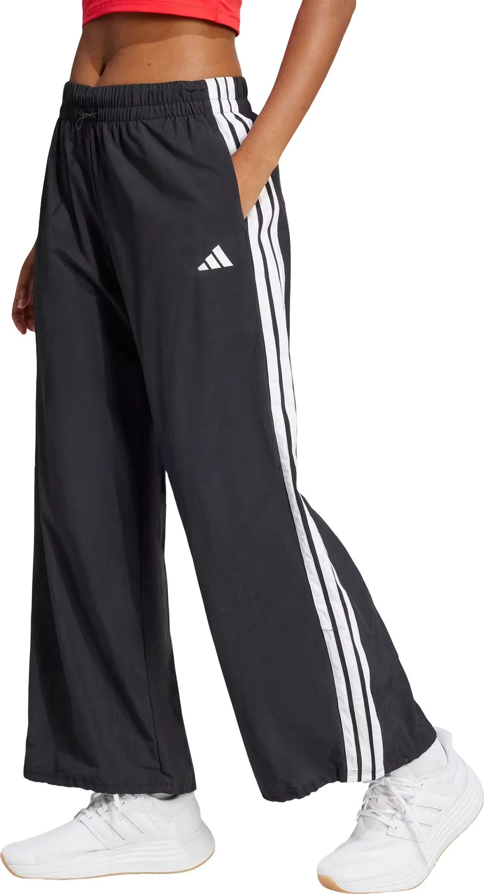 Essentials 3-Stripes Lifestyle Woven Parachute Tracksuit Bottom - Women's|-|Pantalon de survêtement parachute tissé à 3 bandes Essentials - Femme sold by Altitude Sports product image thumbnail 3
