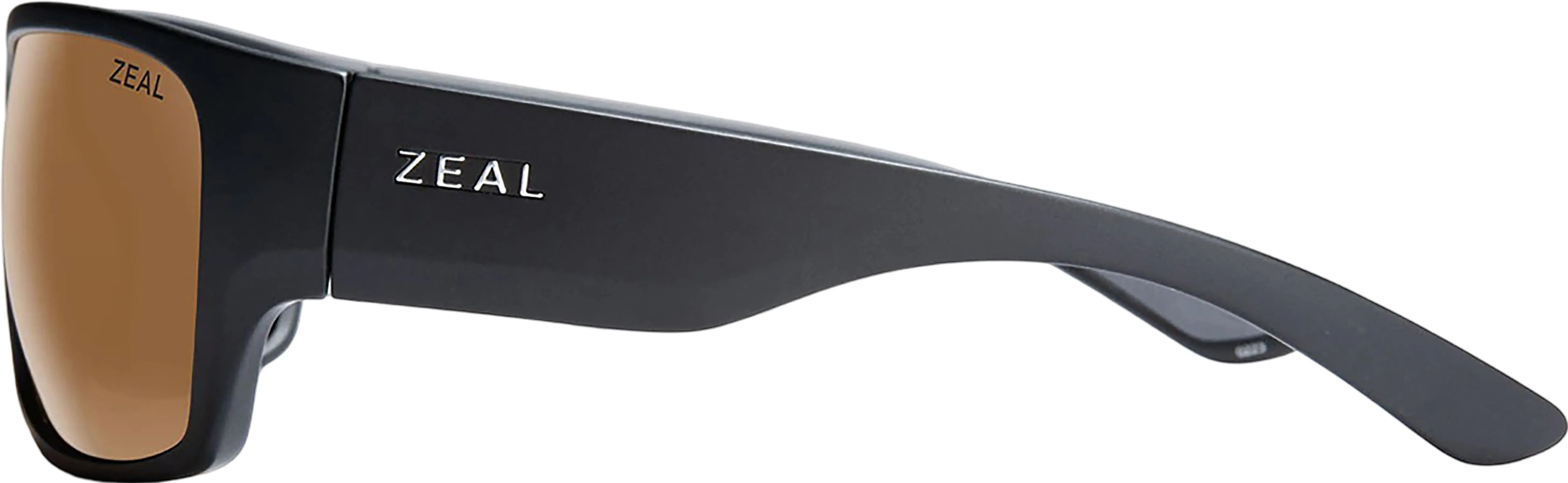 Decker Polarized Sunglasses - Matte Black - Copper Lens - Unisex|-|Lunettes de soleil polarisées Decker - Matte Black - Verres Copper - Unisexe sold by Altitude Sports product image thumbnail 3