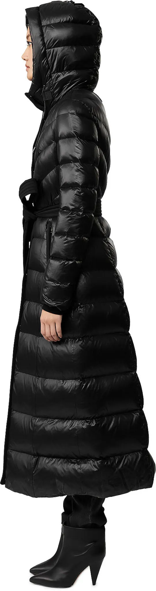 Calina Maxi Lightweight Down Coat with Sash Belt - Women's|-|Manteau Calina long de duvet léger avec ceinture - Femme sold by Altitude Sports product image thumbnail 3
