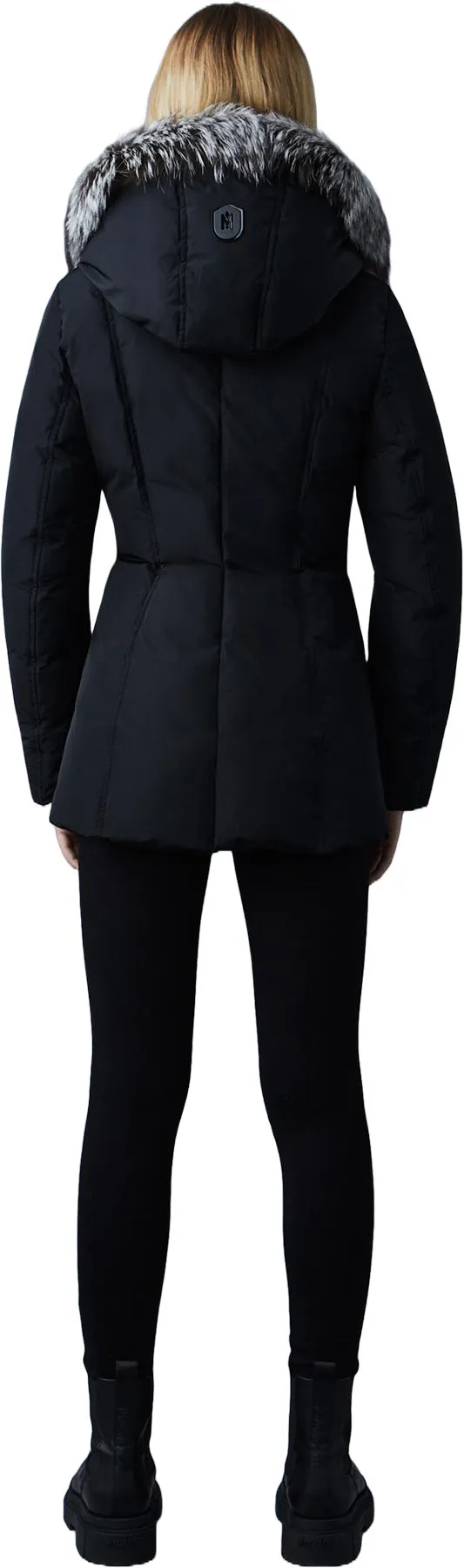 Adali Down Coat With Silver Fox Fur Signature Mackage Collar - Women's|-|ADALI Manteau en duvet avec col signature Mackage en fourrure de renard argenté - Femme sold by Altitude Sports product image thumbnail 4