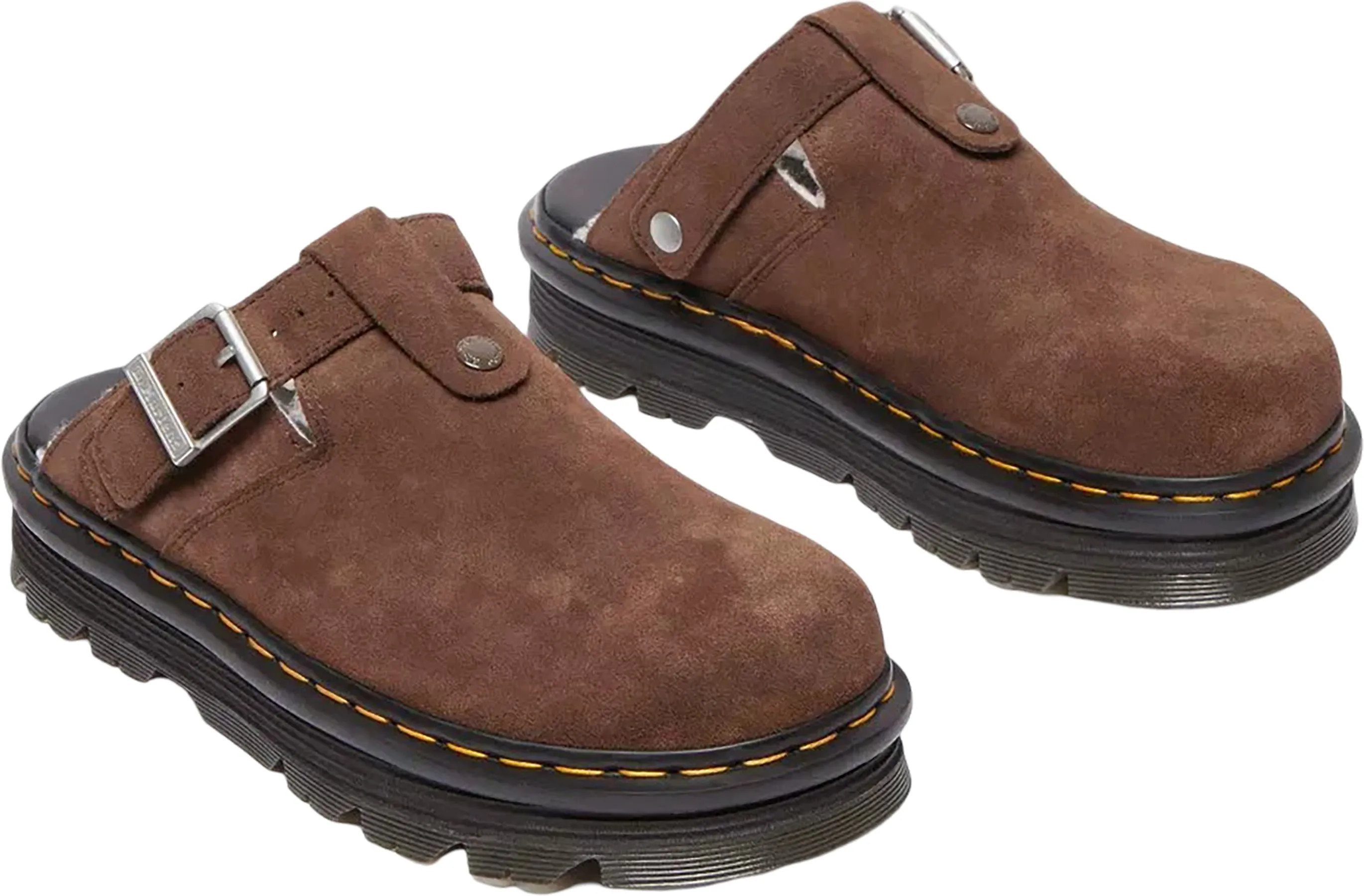 Zebzag Suede Fleece-Lined Platform Mules - Unisex|-|Pantoufles à plateforme en daim doublées polaire Zebzag - Unisexe sold by Altitude Sports product image thumbnail 3