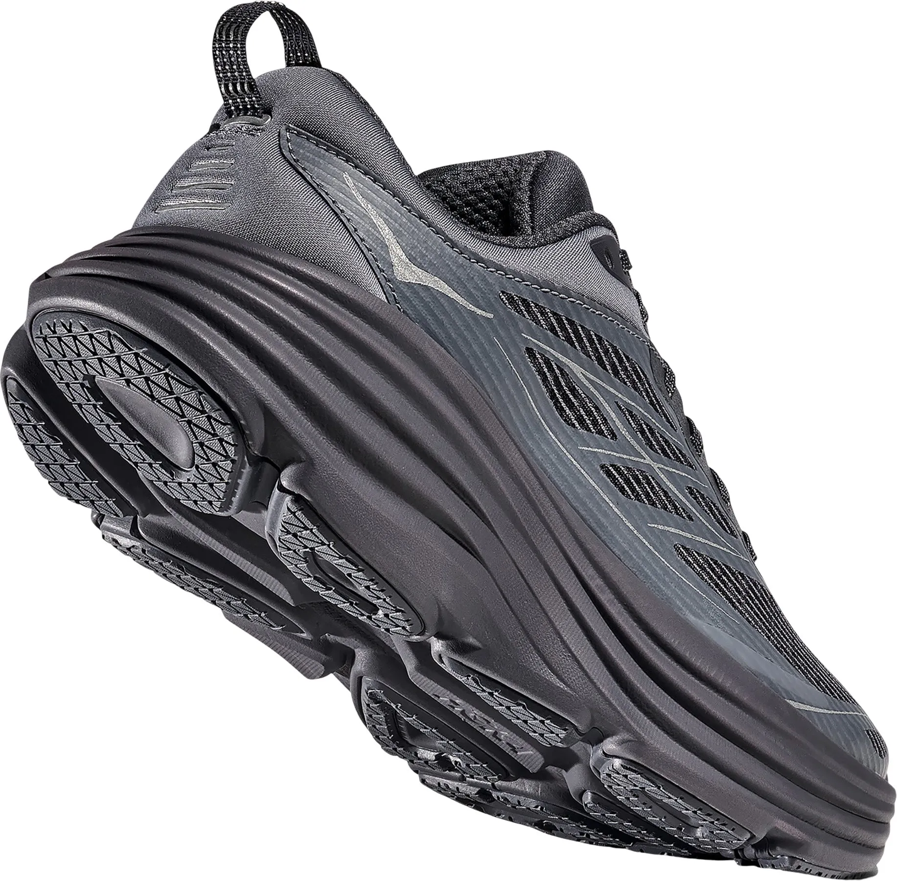 Stealth/Tech Bondi 8 Caged Road Running Shoes - Unisex|-|Souliers de course sur route Stealth/Tech Bondi 8 Caged - Unisexe sold by Altitude Sports product image thumbnail 5