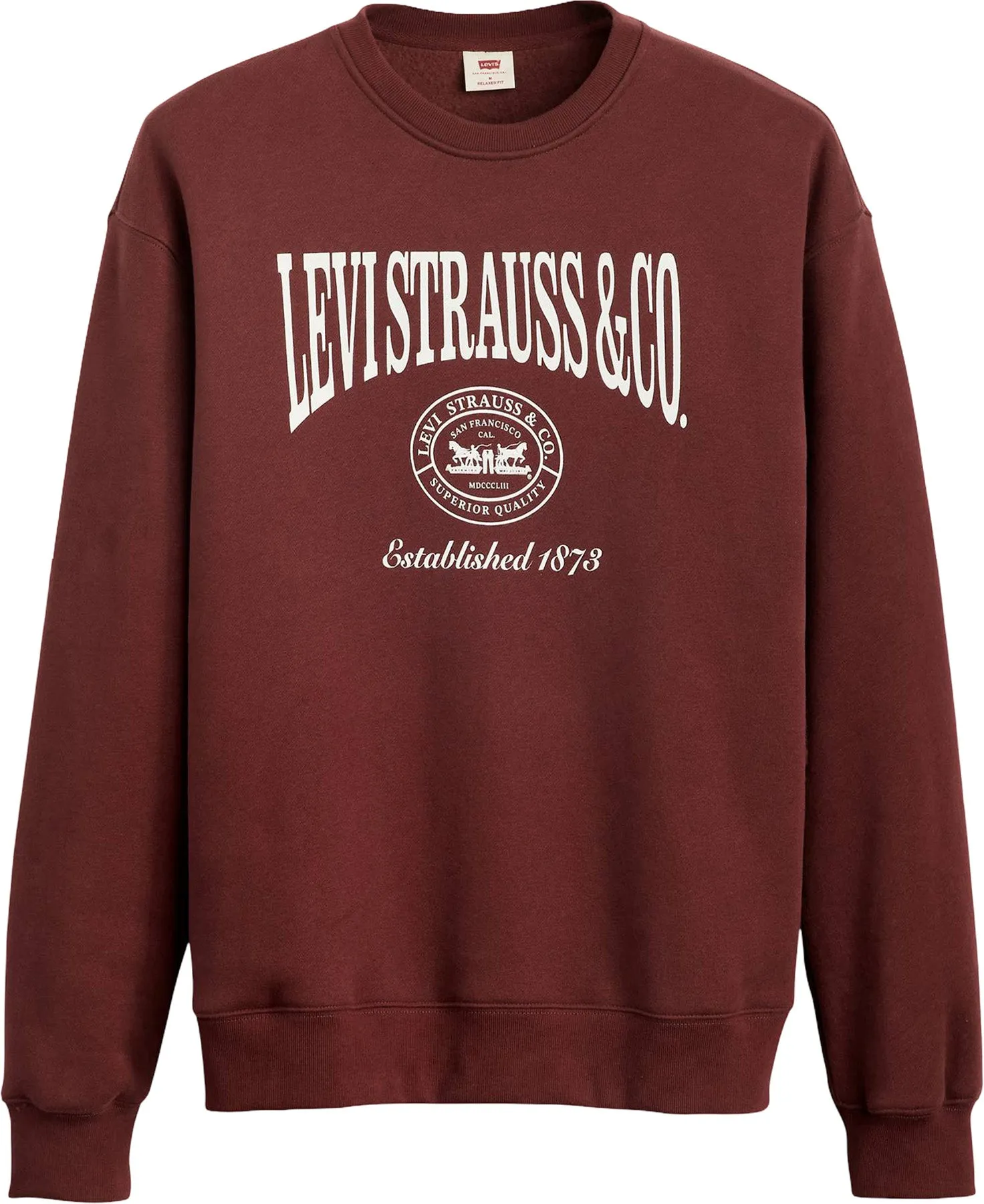 Relaxed Graphic Crewneck Sweatshirt - Men's|-|Chandail en molleton à col rond décontracté avec imprimé - Homme sold by Altitude Sports