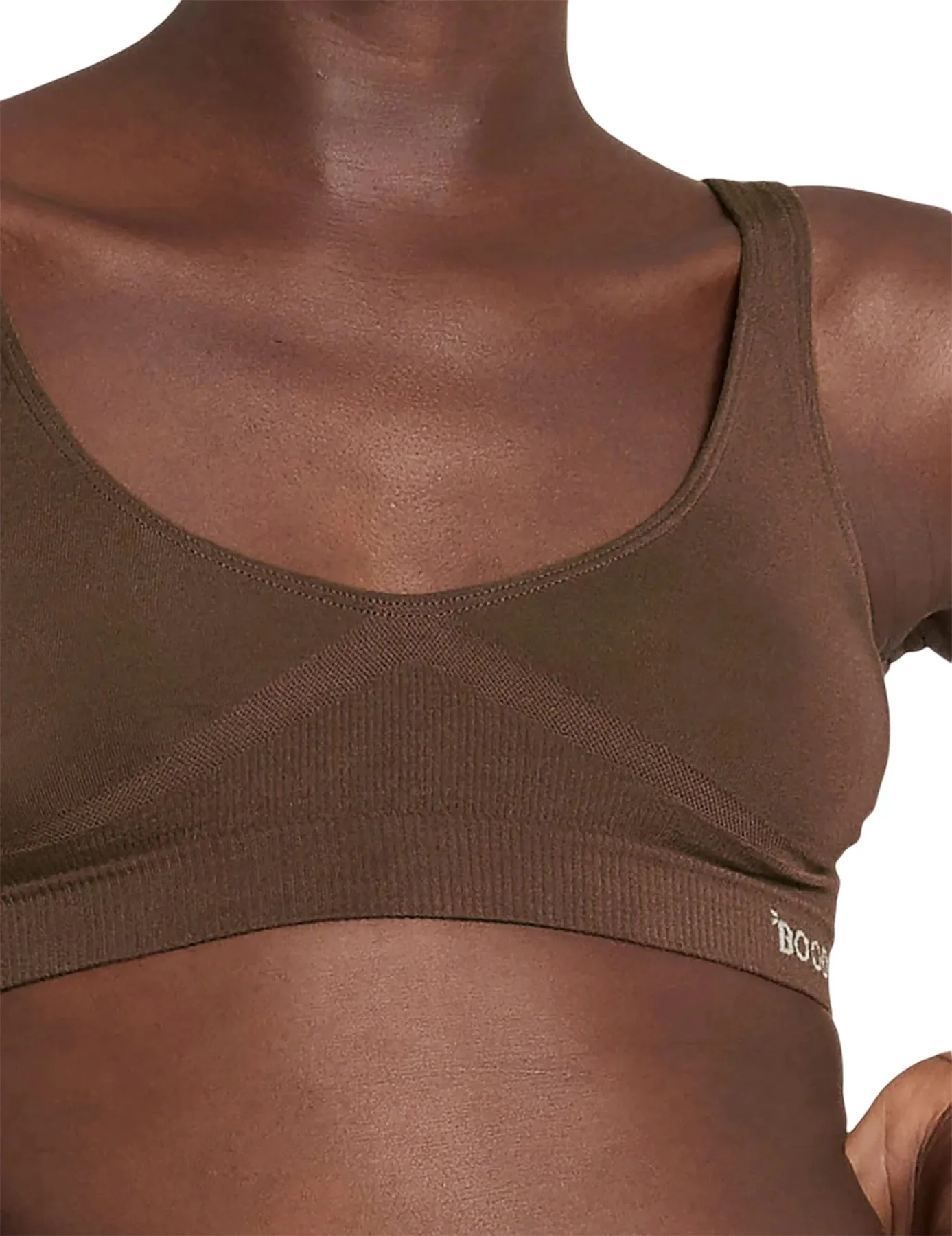 Seamfree Padded Crop Bra - Women's|-|Soutien-gorge écourté et rembourré sans coutures - Femme sold by Altitude Sports product image thumbnail 3