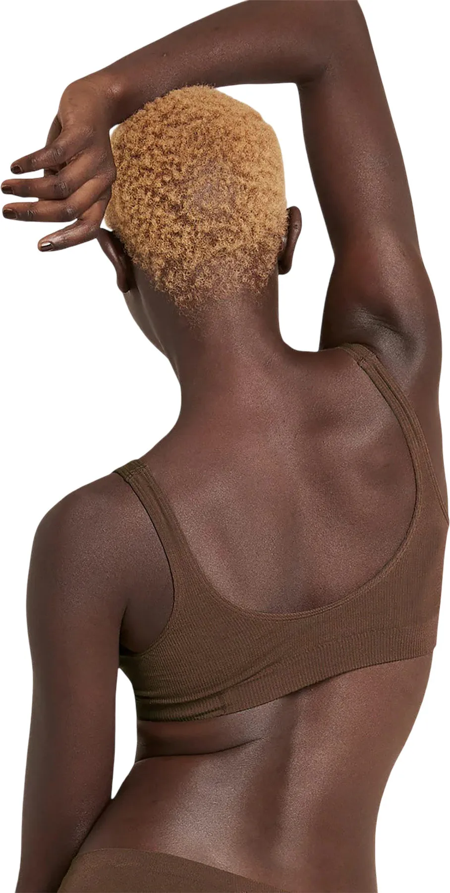 Seamfree Padded Crop Bra - Women's|-|Soutien-gorge écourté et rembourré sans coutures - Femme sold by Altitude Sports product image thumbnail 2