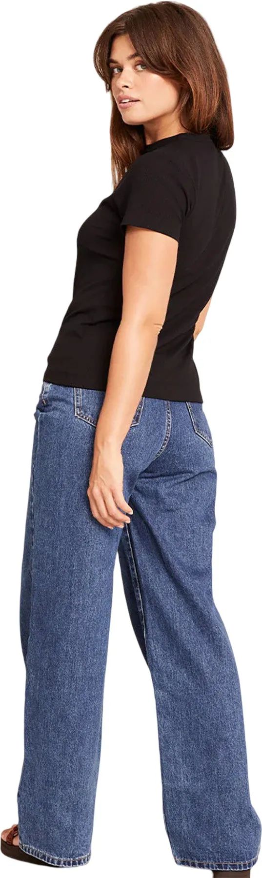 Ribbed Crew Neck T-Shirt - Women's|-|T-shirt côtelé à col rond - Femme sold by Altitude Sports product image thumbnail 2