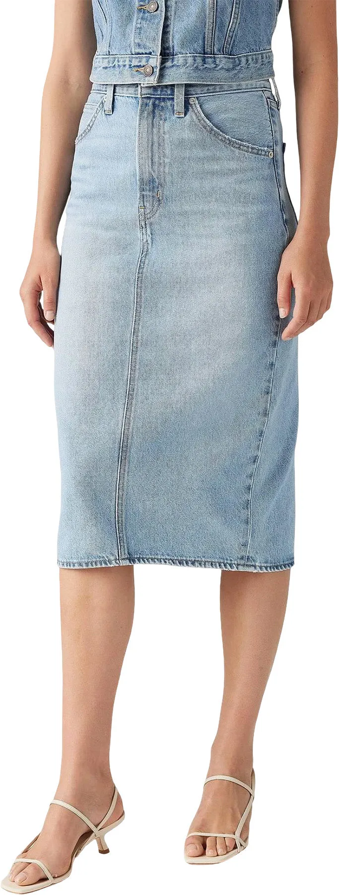High Rise Slit Skirt - Women's|-|Jupe fendue taille haute - Femme sold by Altitude Sports product image thumbnail 4