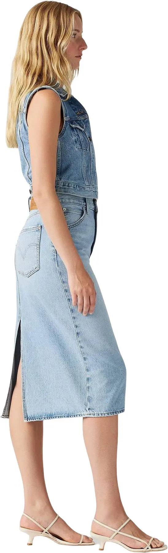 High Rise Slit Skirt - Women's|-|Jupe fendue taille haute - Femme sold by Altitude Sports product image thumbnail 5