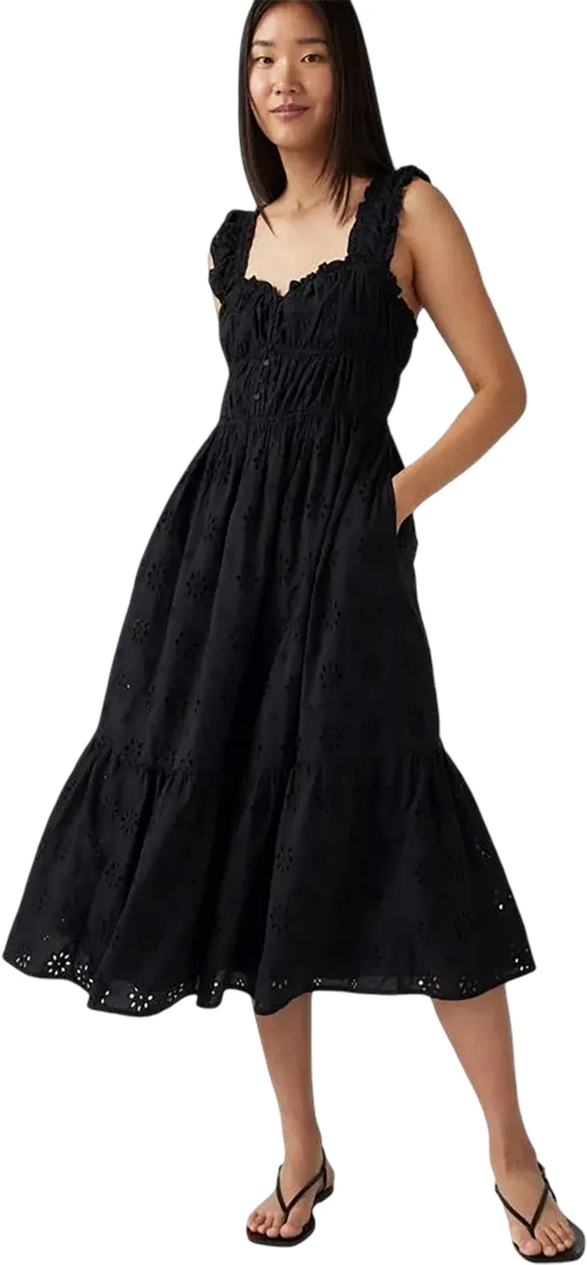 Amaya Tiered Maxi Dress - Women's|-|Robe longue à volants Amaya - Femme sold by Altitude Sports product image thumbnail 4