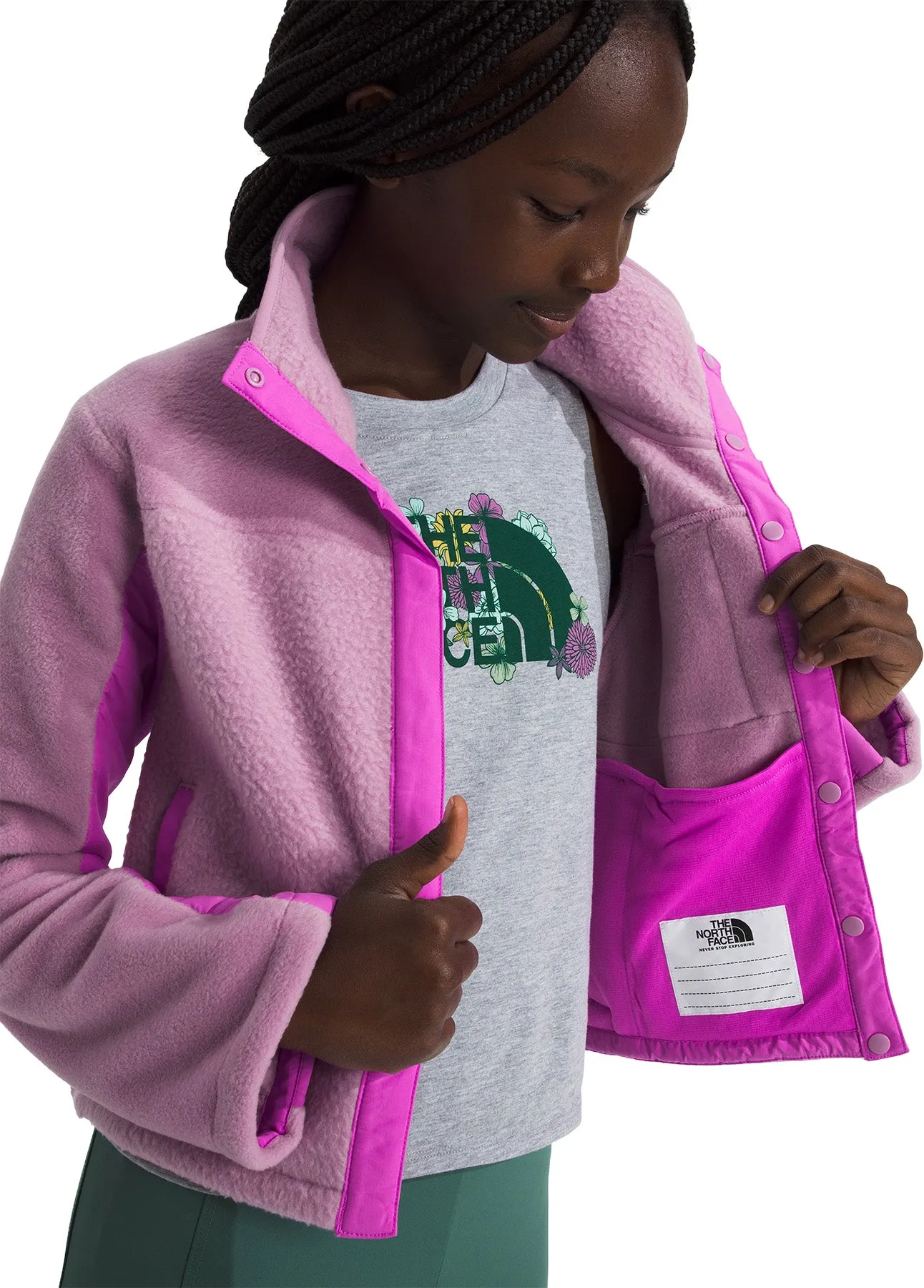 Mashup Fleece Jacket - Girls|-|Manteau en molleton Mashup - Fille sold by Altitude Sports product image thumbnail 5