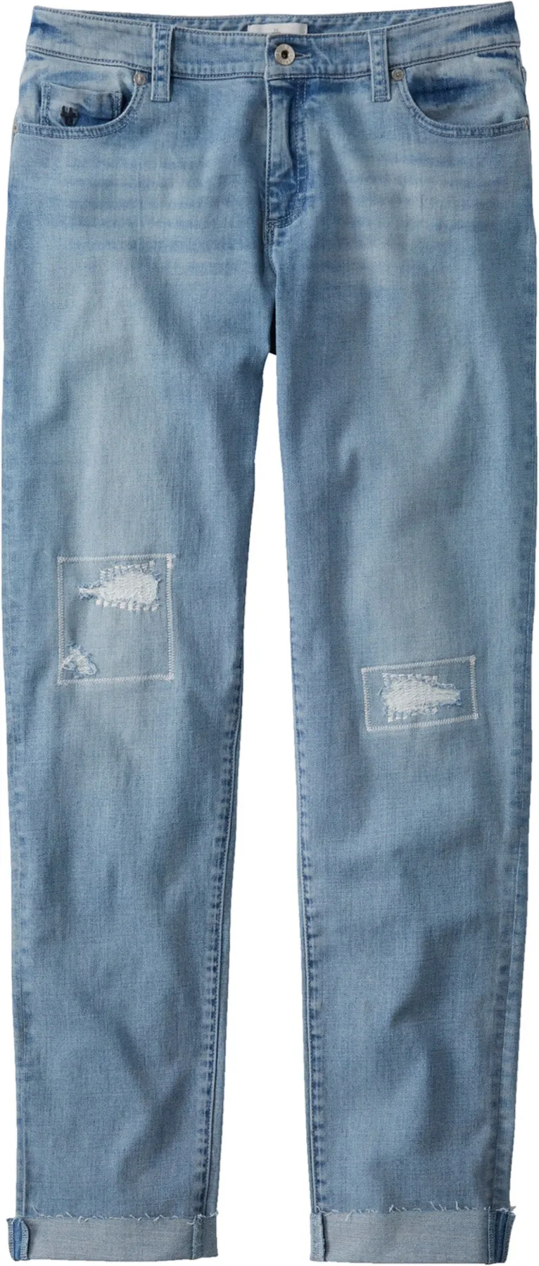 Signature Organic Denim Low-Rise Straight-Leg Boyfriend Jeans - Women's|-|Jean boyfriend taille basse jambe droite en denim biologique Signature - Femme sold by Altitude Sports