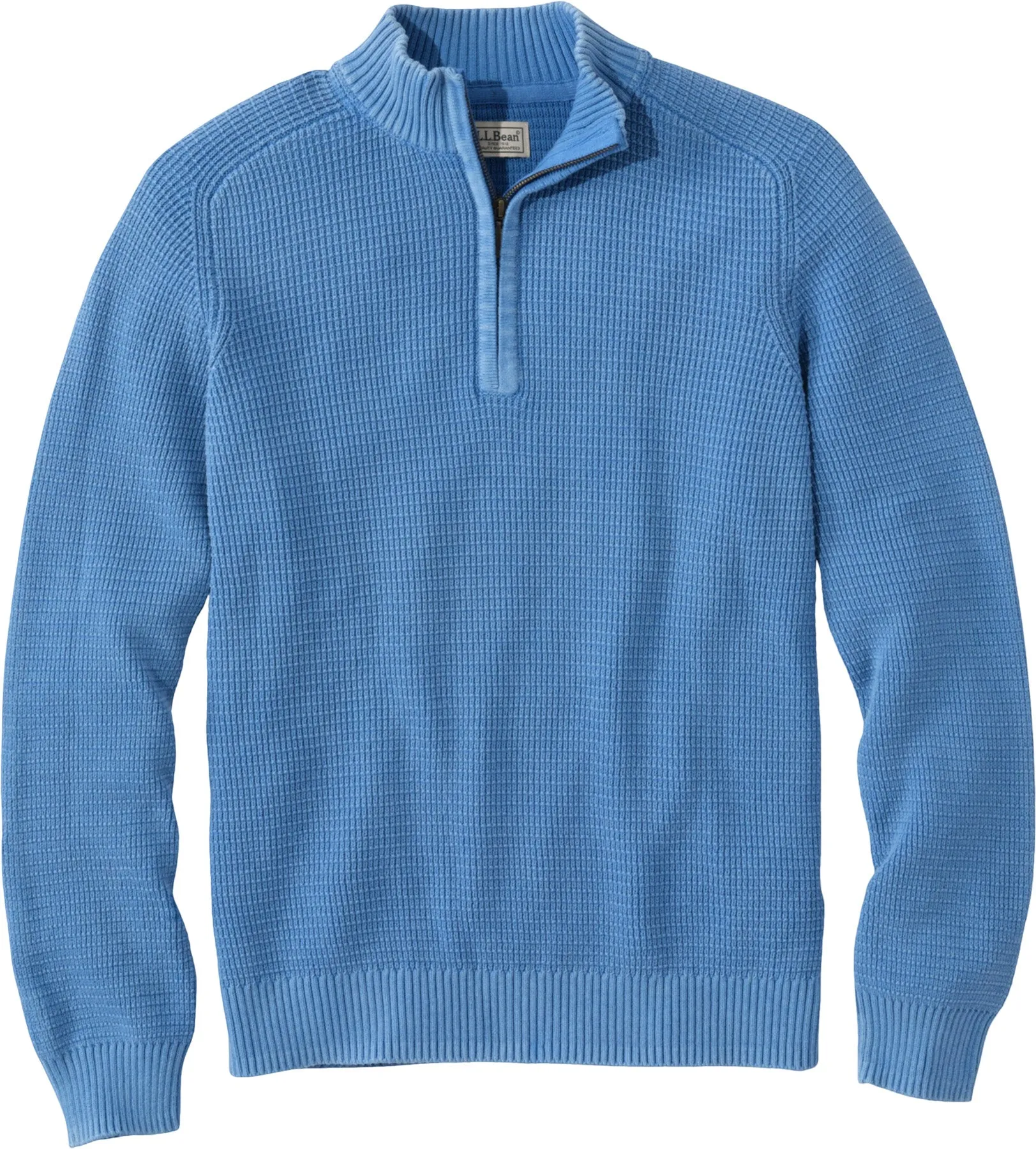 Sunwashed Textured Cotton Quarter-Zip Sweater - Men's|-|Chandail à glissière 1/4 texturé en coton Sunwashed - Homme sold by Altitude Sports