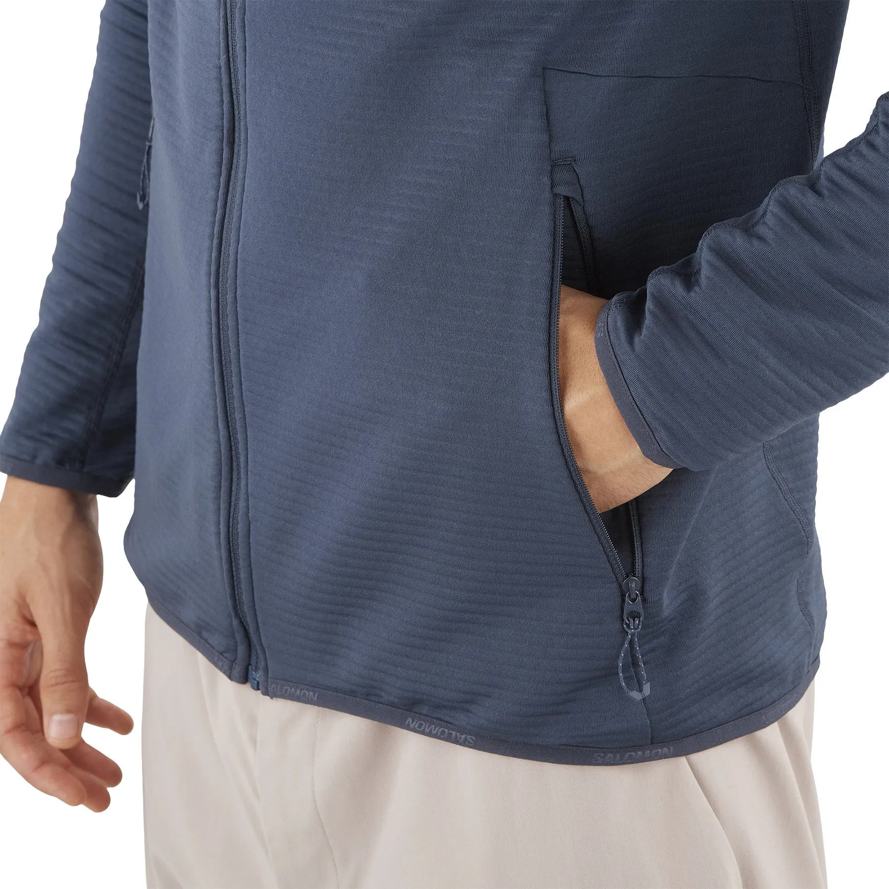 Essential Lightwarm Full Zip Midlayer Jacket - Men's|-|Manteau couche intermédiaire à glissière pleine longueur Essential Lightwarm - Homme sold by Altitude Sports product image thumbnail 5
