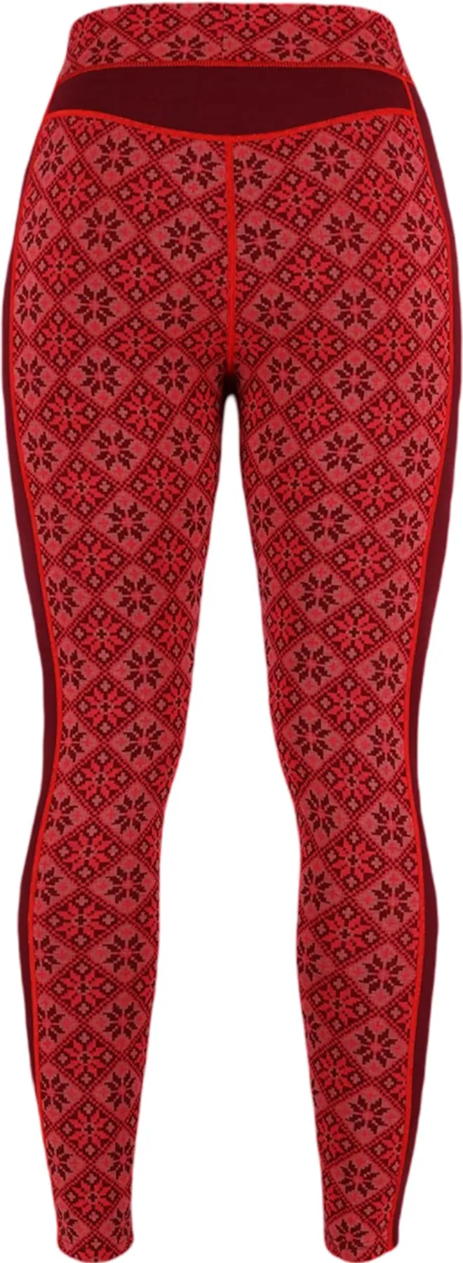 Rose Wool High Waist Base Layer Pants - Women's|-|Couche de base pour le bas taille haute en laine mérinos Rose - Femme sold by Altitude Sports product image thumbnail 3