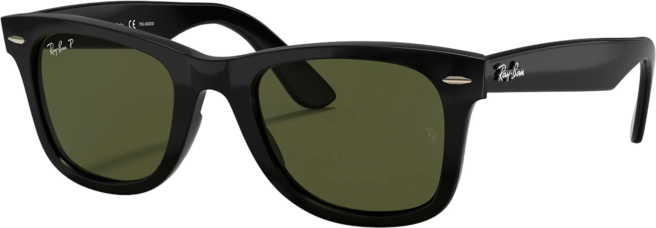 Wayfarer Ease Sunglasses - Polished Black - G-15 Green Lens|-|Lunettes de soleil Wayfarer Ease - Polished Black - Verres G-15 Green sold by Altitude Sports
