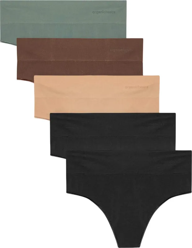 Smooth Thong 5 Pack - Women's|-|Culotte Tanga Smooth - Lot de 5 - Femme sold by Altitude Sports