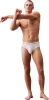 Cotton Stretch 3-Pack Hip Briefs - Men's|-|Slips taille basse paquet de 3 en coton extensible - Homme sold by Altitude Sports