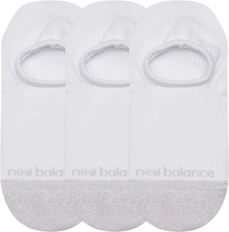 Active Invisible 3 Pack Socks - Unisex|-|Chaussettes mi-mollet paquet de 3 Active Invisible - Unisexe made by New Balance