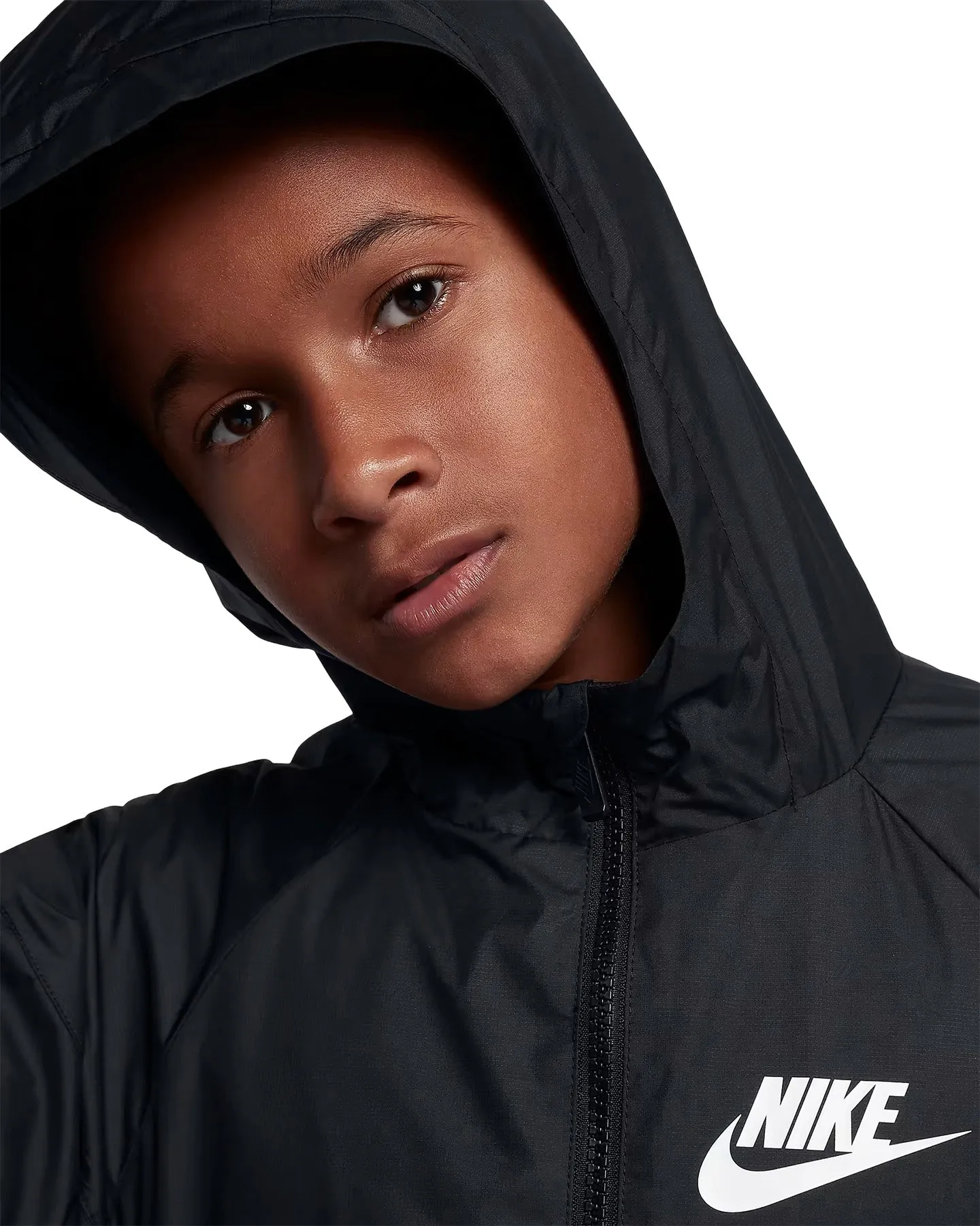 Sportswear Windrunner Loose Hip-Length Hooded Jacket - Boys|-|Manteau à capuchon ample longueur hanches Sportswear Windrunner - Garçon sold by Altitude Sports product image thumbnail 2