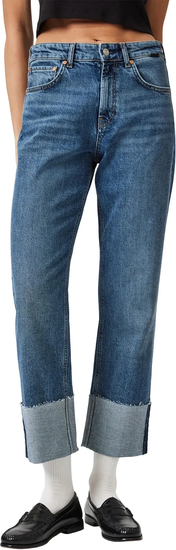 Savannah cuffed straight leg Jeans - Women's|-|Jean jambe droite à revers Savannah - Femme sold by Altitude Sports
