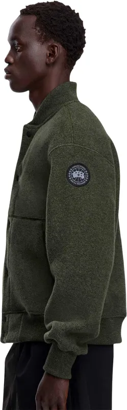 Hudson Fleece Bomber Black Label - Men's|-|Blouson aviateur Hudson en molleton Black Label - Homme sold by Altitude Sports