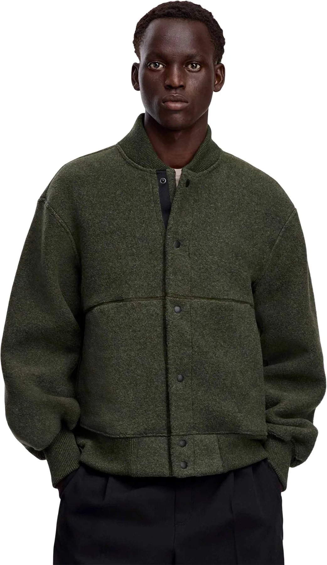 Hudson Fleece Bomber Black Label - Men's|-|Blouson aviateur Hudson en molleton Black Label - Homme sold by Altitude Sports product image thumbnail 2