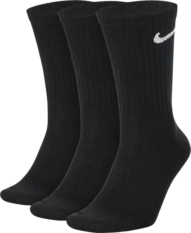 Everyday 3 Pairs Lightweight Training Crew Socks |-|Chaussettes mi-mollet d'entraînement légères 3 paires Everyday sold by Altitude Sports