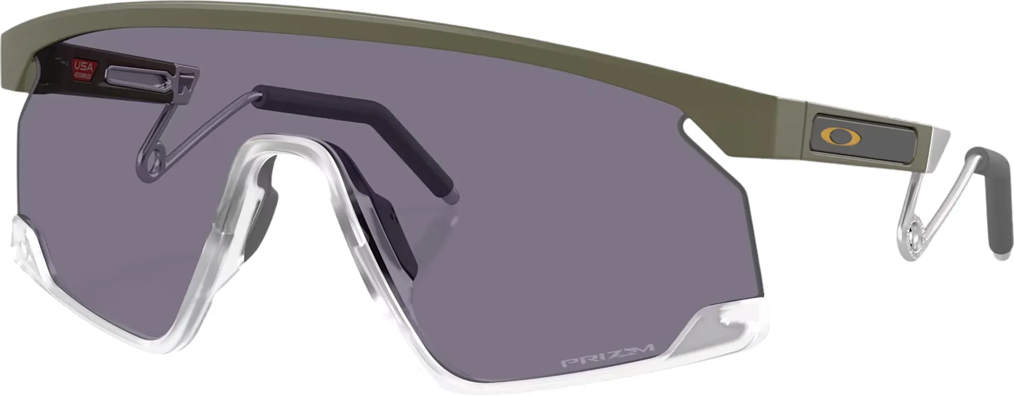 BXTR Metal Latitude Collection Sunglasses - Matte Moss - Prizm Grey Lens|-|Lunettes de soleil BXTR Metal Latitude Collection - Matte Moss - Verres Prizm Grey sold by Altitude Sports