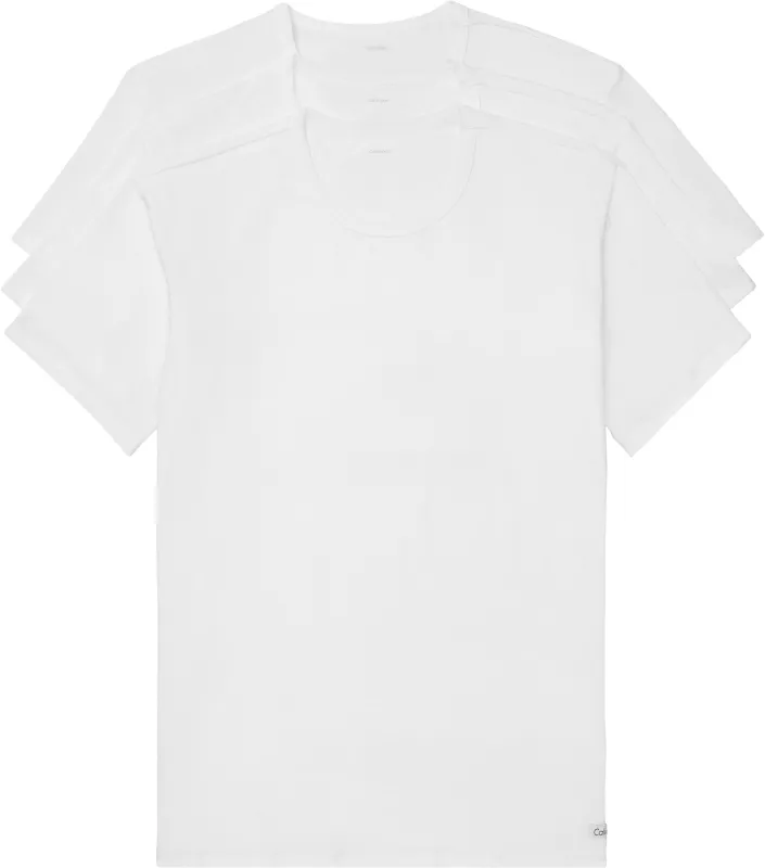 Cotton Stretch Short Sleeve Crewneck T-Shirt - Pack of 3 - Men's|-|T-shirt à col rond et manches courtes en coton extensible - Lot de 3 - Homme sold by Altitude Sports
