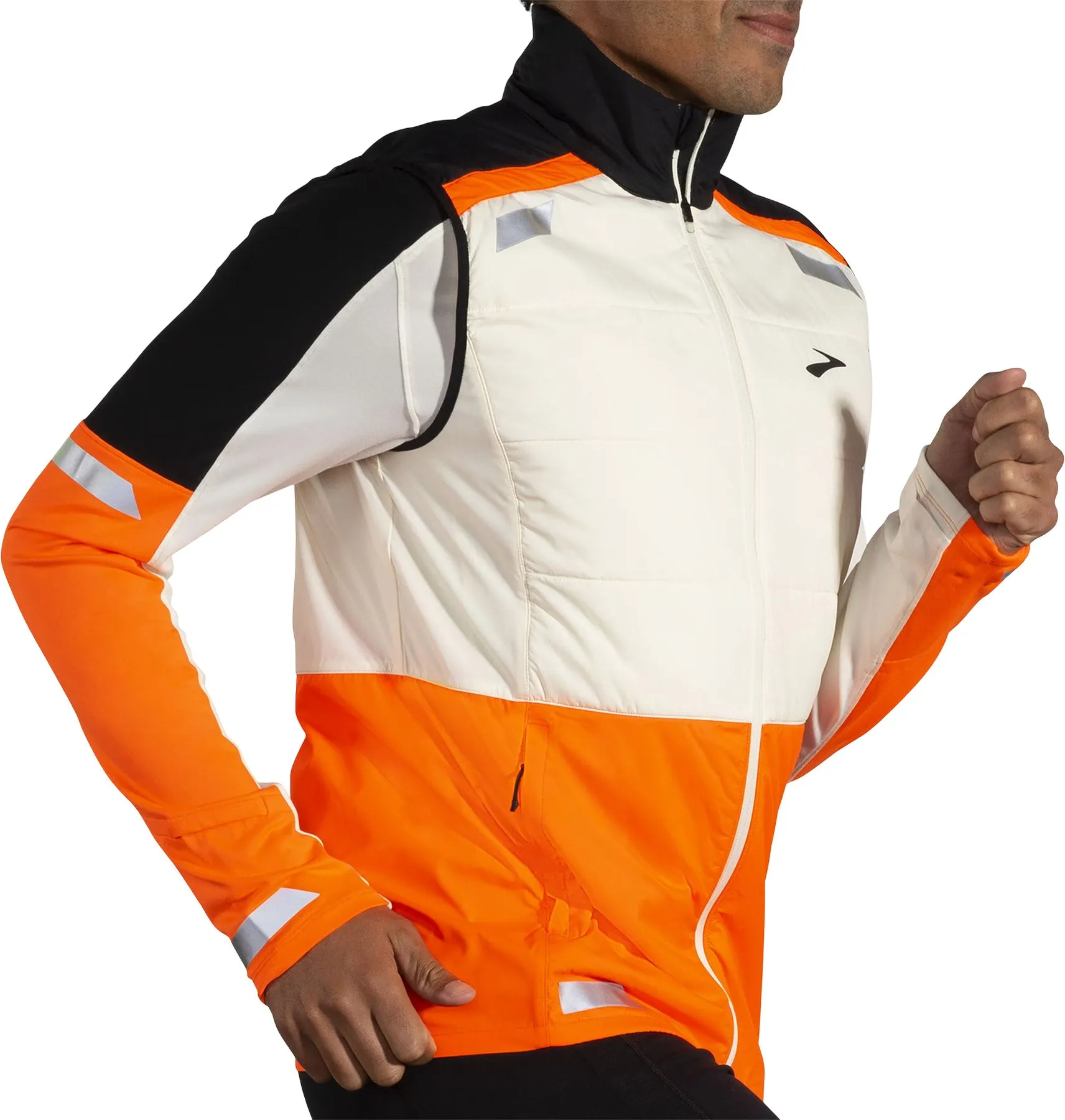 Run Visible Insulated Vest 2.0 - Men's|-|Veste de course isolé Visible 2.0 - Homme sold by Altitude Sports product image thumbnail 3