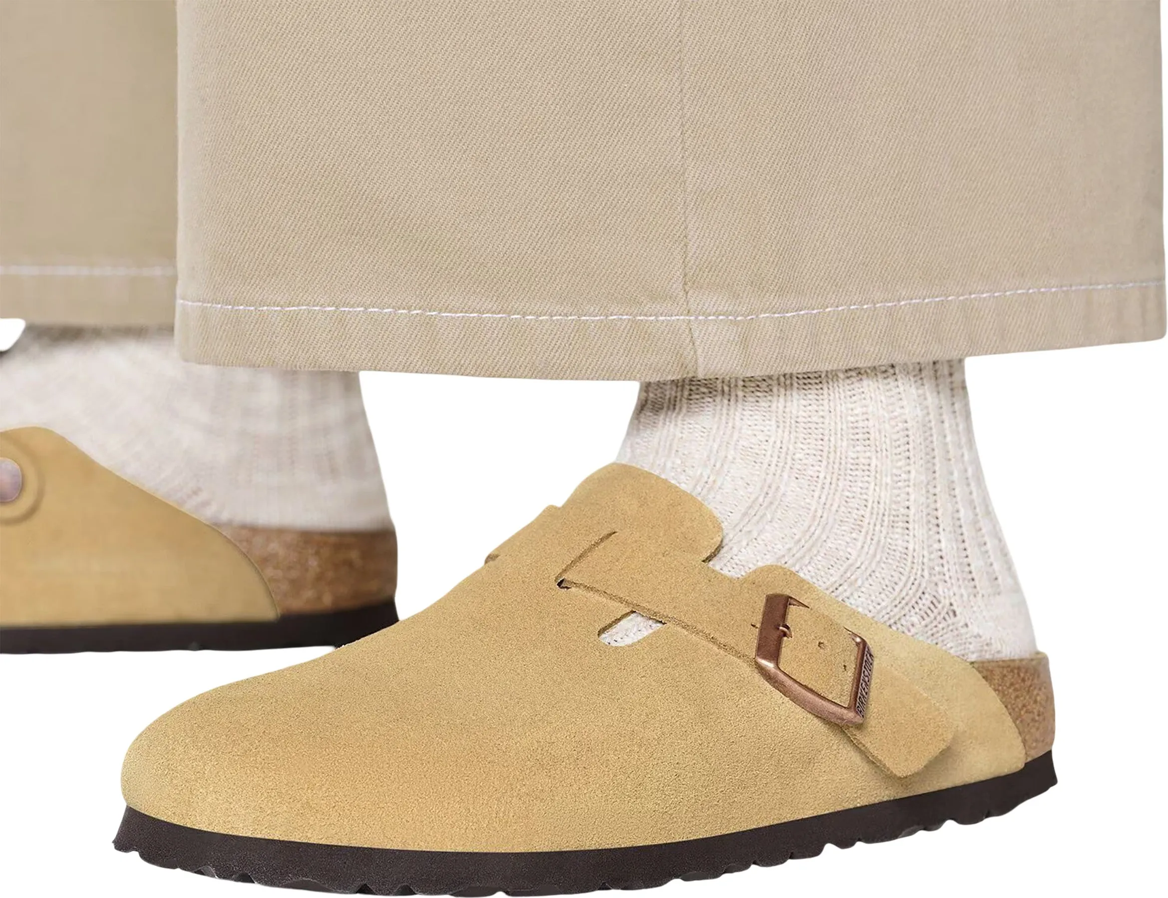 Boston Suede Leather Clog - Unisex|-|Sabot en cuir suède Boston - Unisexe sold by Altitude Sports product image thumbnail 3