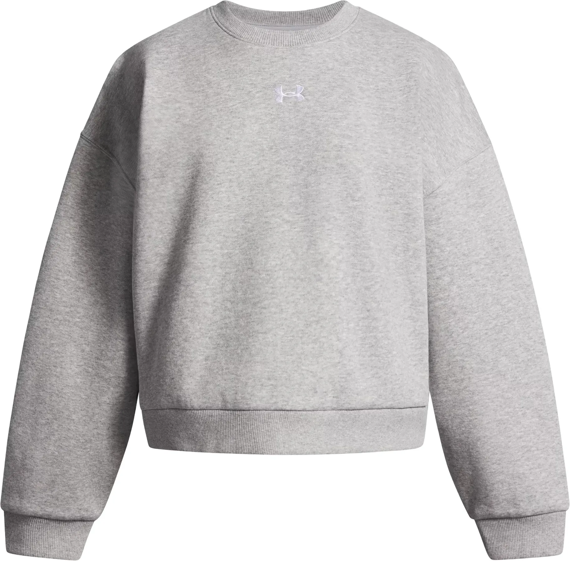 UA Rival Fleece Oversized Crewneck Sweatshirt - Girls|-|Chandail en molleton à col rond surdimensionné UA Rival - Fille sold by Altitude Sports product image thumbnail 5