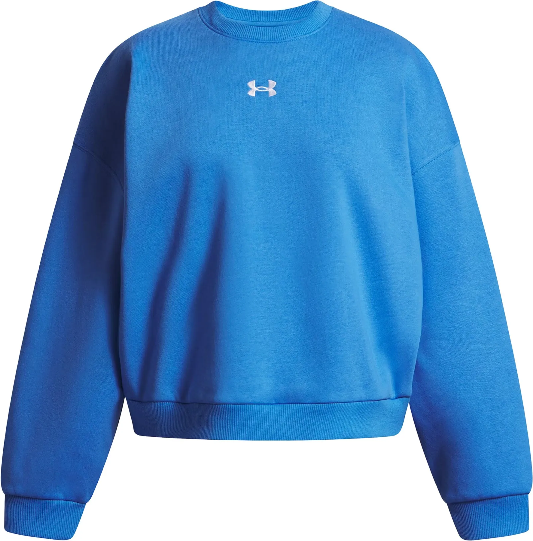 UA Rival Fleece Oversized Crewneck Sweatshirt - Girls|-|Chandail en molleton à col rond surdimensionné UA Rival - Fille sold by Altitude Sports product image thumbnail 3