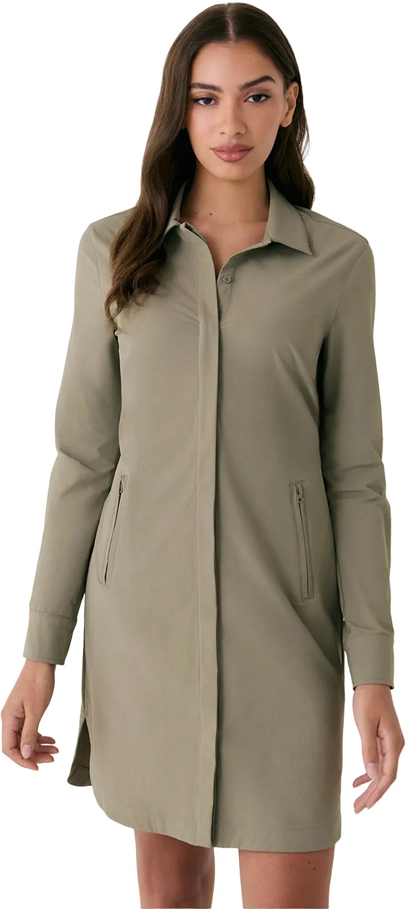 Olivie Tech Shirt Dress - Women's|-|Robe-chemise Olivie Tech - Femme sold by Altitude Sports