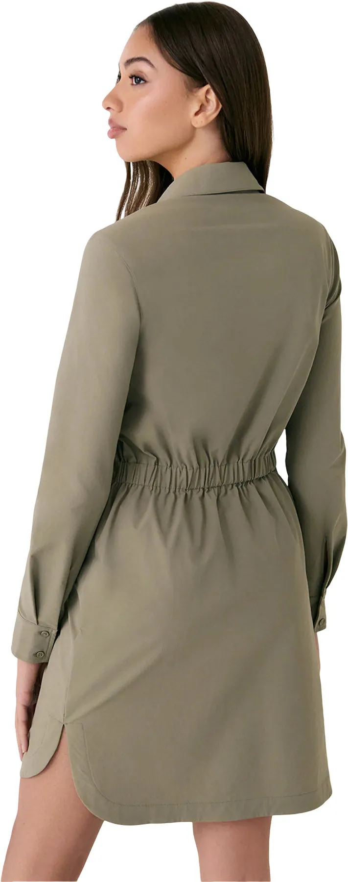 Olivie Tech Shirt Dress - Women's|-|Robe-chemise Olivie Tech - Femme sold by Altitude Sports product image thumbnail 2