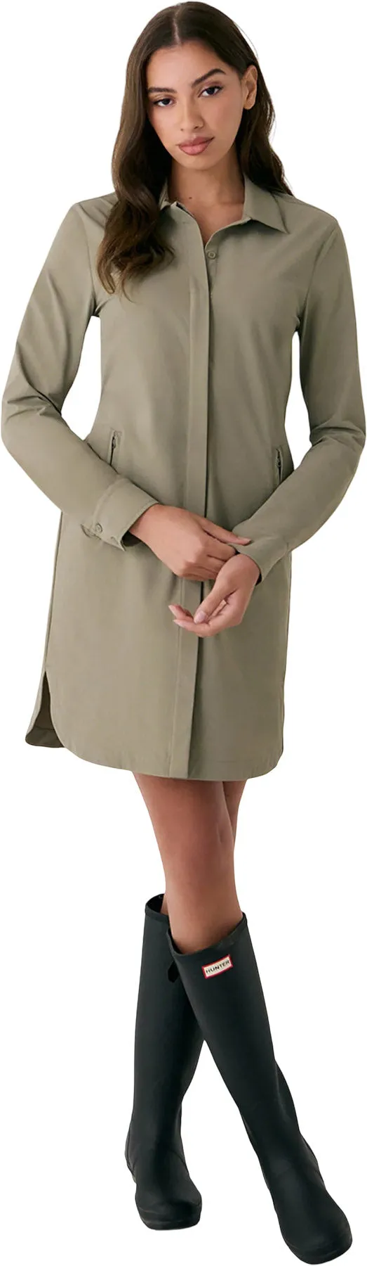 Olivie Tech Shirt Dress - Women's|-|Robe-chemise Olivie Tech - Femme sold by Altitude Sports product image thumbnail 3